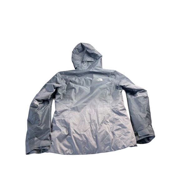 The North Face Women Fusestorm Dot Matrix Gray‎ Black Jacket With Hood Size M - Picture 10 of 14
